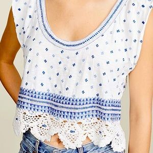 Free People Cropped SantoriniTank